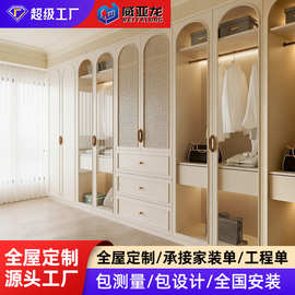 全屋定制简易衣柜定制千年舟全屋定制柜餐边柜电视柜衣柜大衣帽间