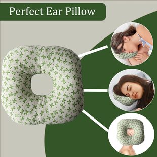 Amazon Cross-Border Hollow Seat Cushion Lumbar Support Ear Piercing Repair Medical Ear Donut Ear Protection Pillow Side Sleeping Pillow