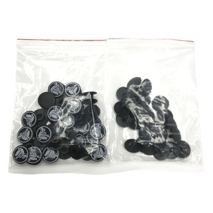 Black EVA plastic buckle garden shoes hole shoes shoelace accessories accessories drop plastic shoe flower buckle female buckle spot