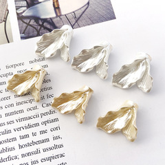 珠光 葉子 diy手工 樹脂配件 奶油膠手機殼 滴膠材料創意新款