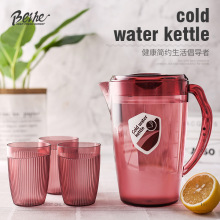 简约凉水壶家用客厅加厚鸭嘴壶泡茶壶果汁果茶2200毫升塑料冷水壶