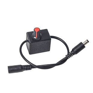 DC5521 male and female head governor fan motor blower speed control line fan switch DC small regulator