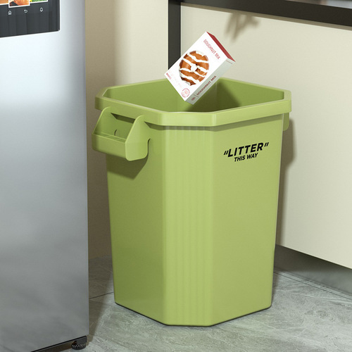 Kitchen-specific trash can, extra-large size, high-style, household living room, 2024 new model, large capacity, commercial enlarged storage bucket