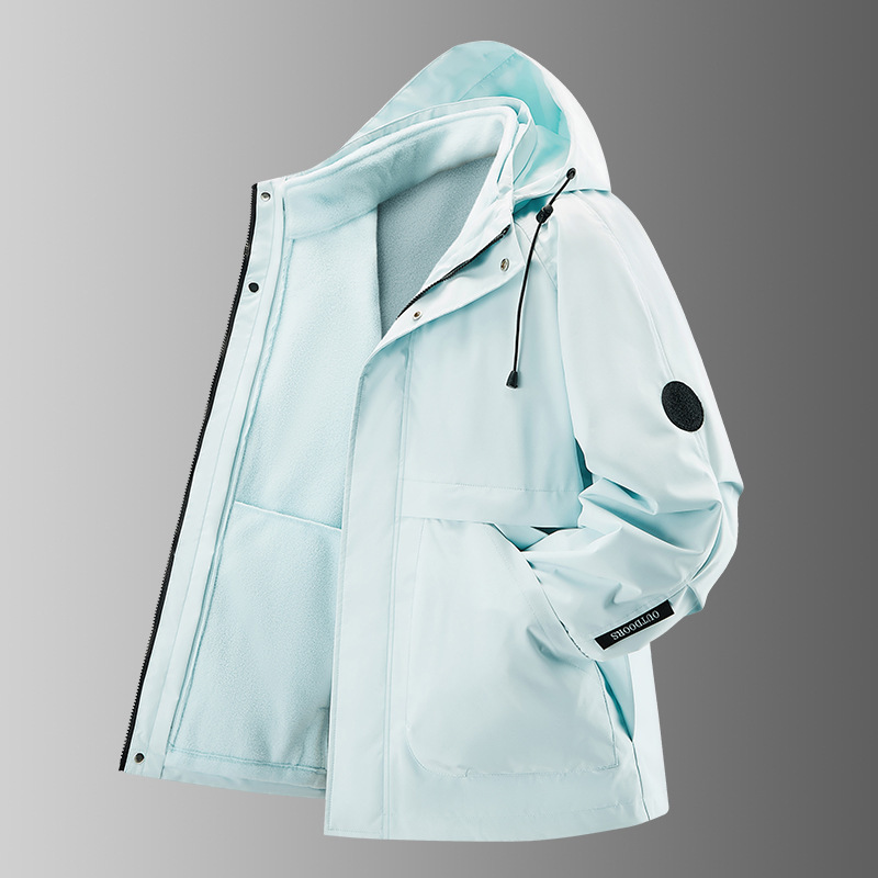 山系冲锋衣男女款2025新款春秋小个子防风外套超好看山系登山服女|undefined