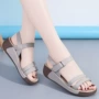 妈妈夏季一字轻便凉鞋