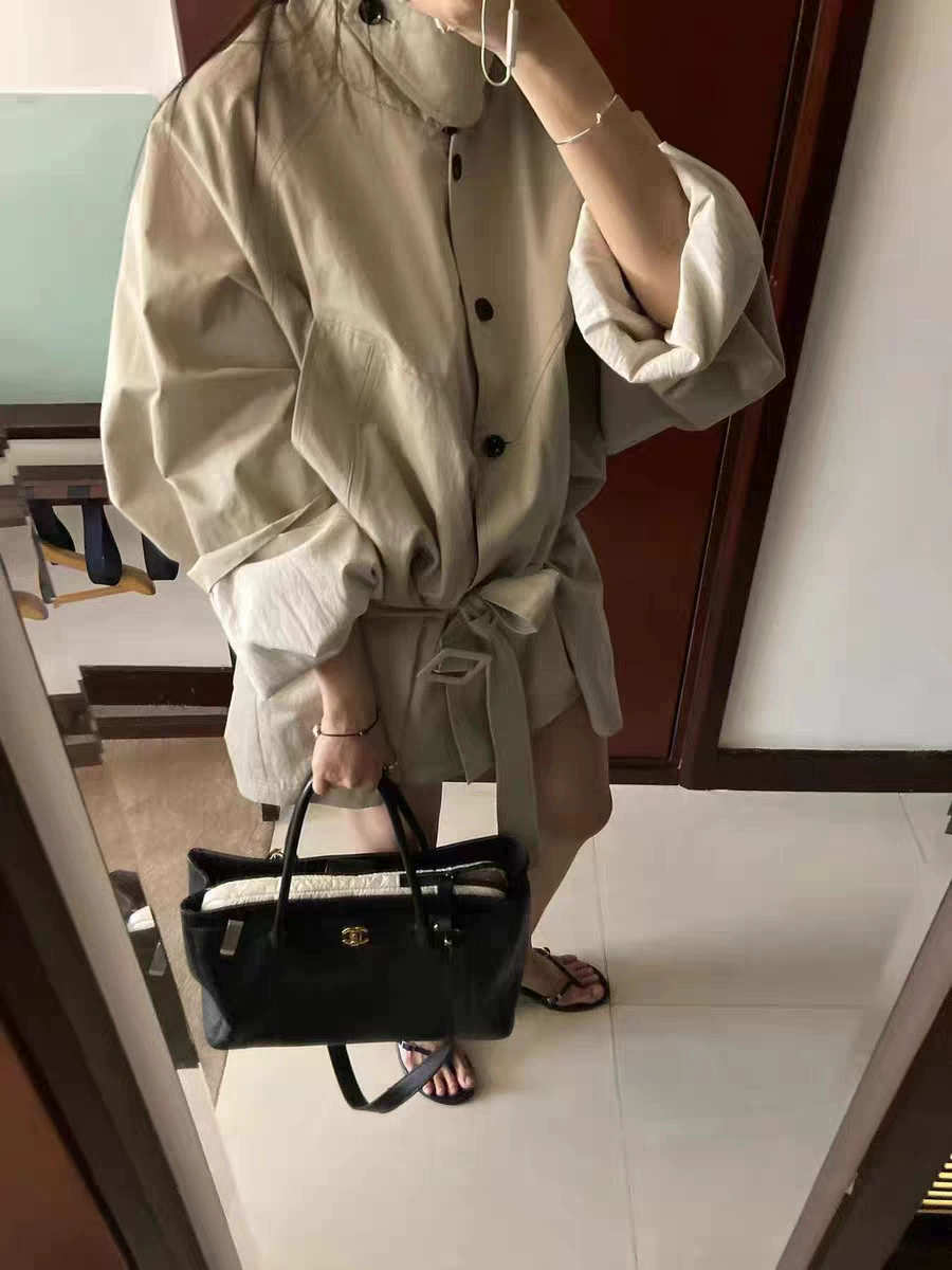 Весенние южнокорейские товары, пряжка, пояс, trench coat, (Physicals)