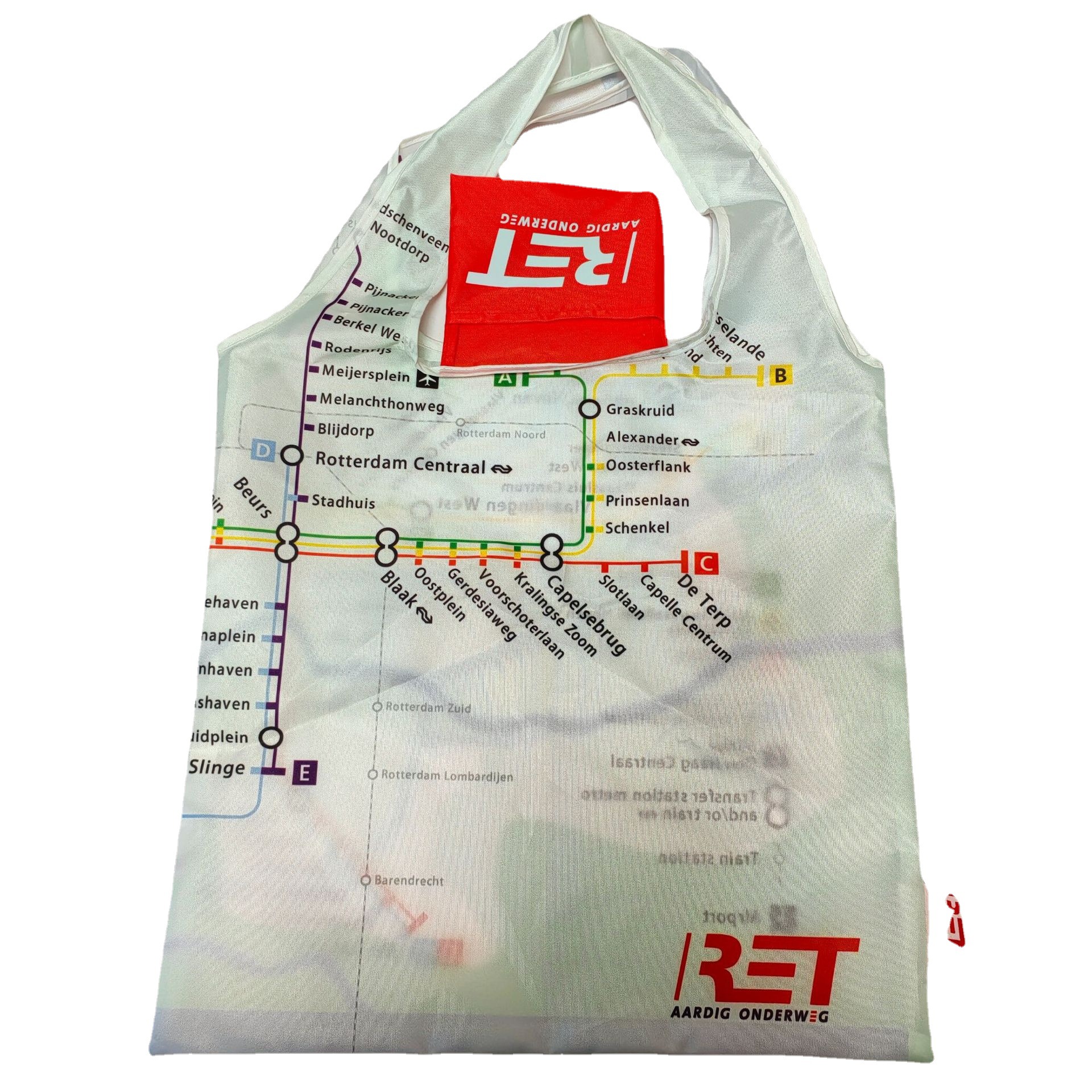 厂家定制210D黑白色方包可回收的涤塔夫牛津布折叠购物袋礼品袋