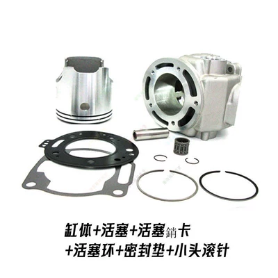 two-stroke 2D50 cylinder kit, Motorcycle engine and accessories - cylinder-body-piston-pin-clip-rings-upper-and-lower-sealing-gaskets-small-head-needle-bearing