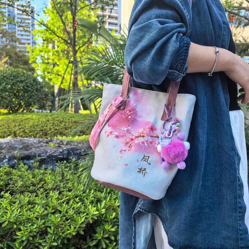 Blank Canvas Bucket Bag with Custom Logo, Eco-Friendly Tote Bucket Bag for Coffee and Milk Tea, Personalized Wedding Gift Bag Blank Canvas Bucket Bag with Custom Logo, Eco-Friendly Tote Bucket Bag for Coffee and Milk Tea, Personalized Wedding Gift Bag
