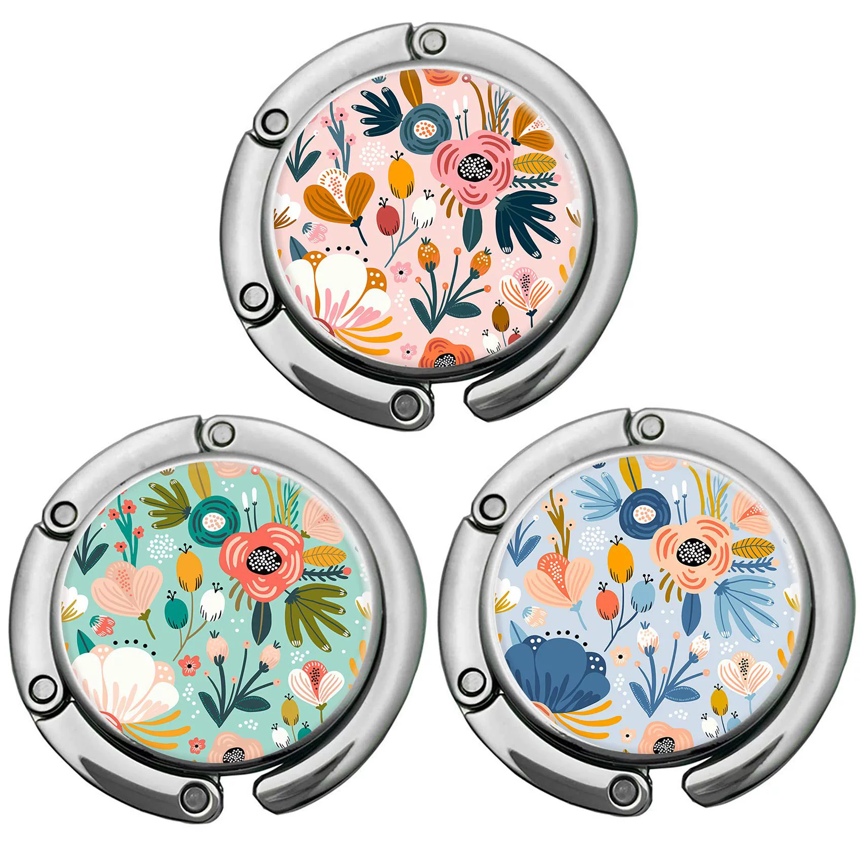 Складной крючок металлический крючок круглый стол сумочка вешалка мужской женский наклейка капающий клей вешалка