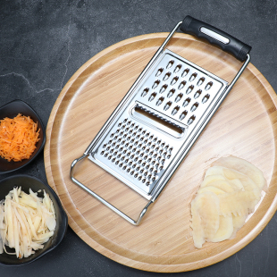 Stainless Steel Kitchen Multifunctional Cutting Grater Radish and Potato Shredded Scraper Scraper Vegetable Scraper Home Cloud