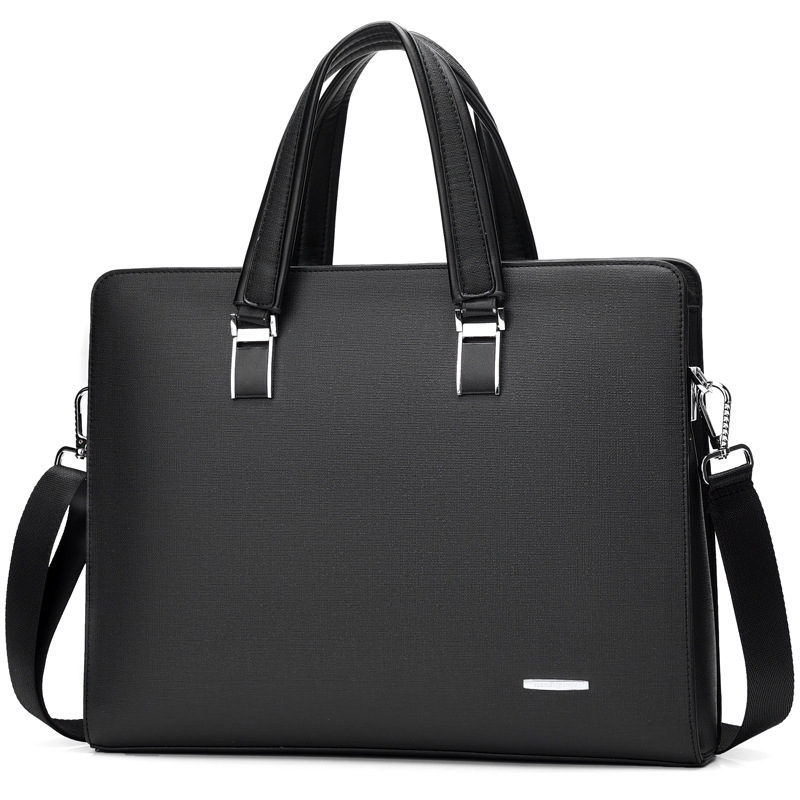 Men's Handbag Briefcase Horizontal Business Bag Men's Computer Bag Casual Backpack Satchel Large Capacity Cross-border Special