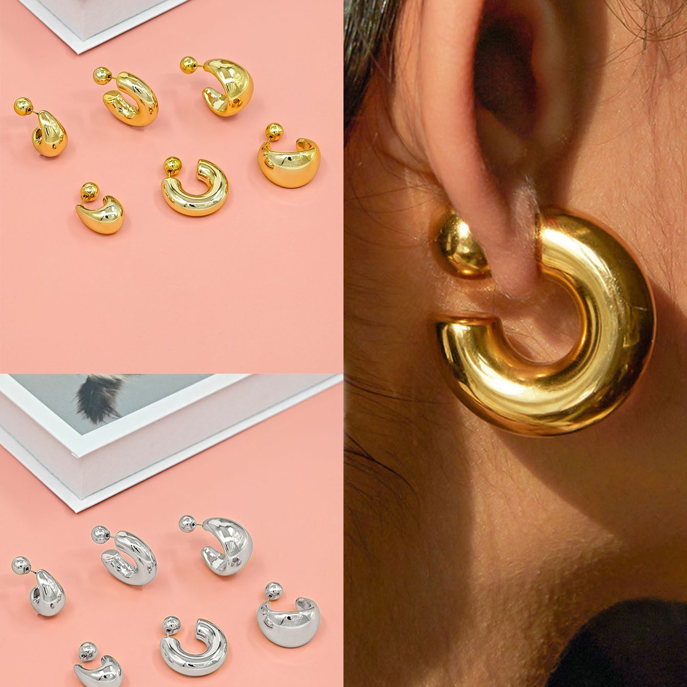 small design creative classic earrings