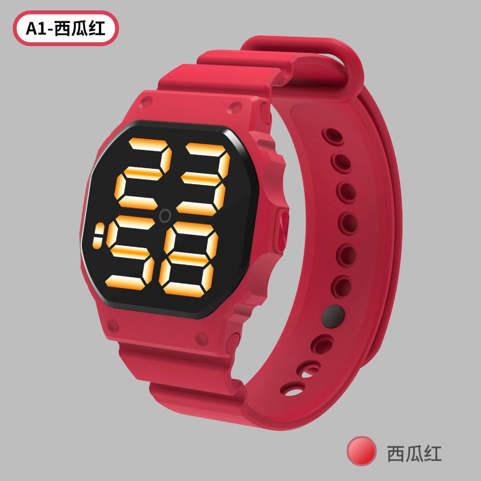 Foreign trade new LED electronic watch c...