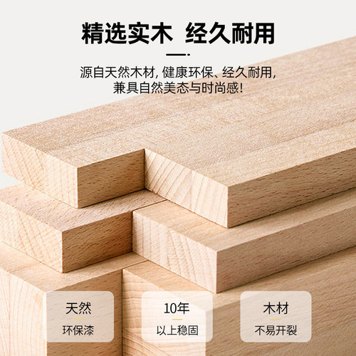 Solid wood dressing mirror, fitting mirror, full-length mirror, floor-to-ceiling mirror with makeup cabinet, clothes hanger, integrated storage, bedroom, home