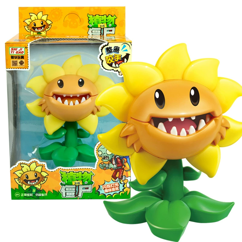 Plants vs. Zombies, игрушка со светом и музыкой, щипает палец