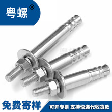 不锈钢机械锚栓后切底后扩底化学锚栓重型M12 单管双管自切底304