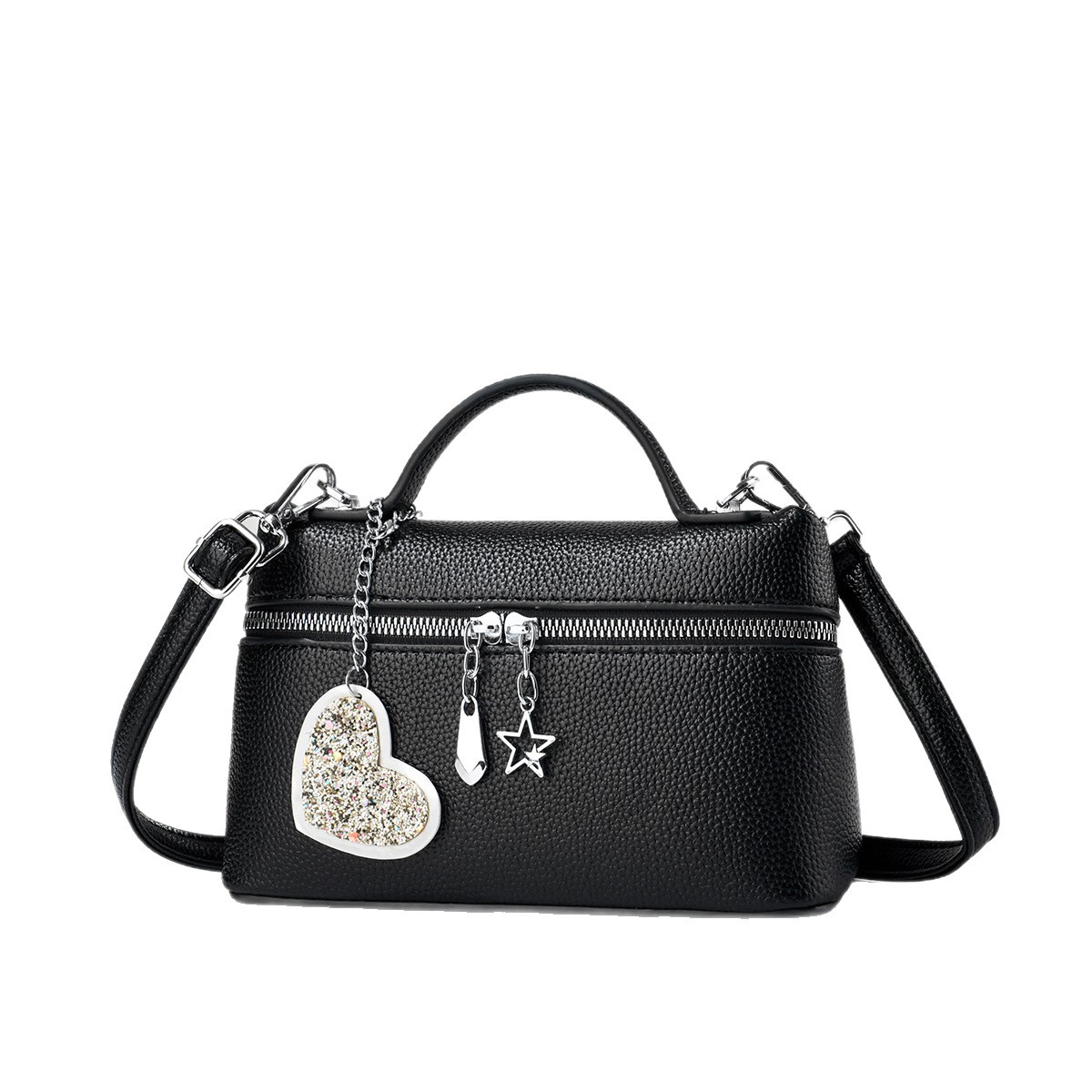 Amor colgante bolso cuadrado pequeño bolso compacto de color sólido bolso de hombro universal mochila cross-border bagsd