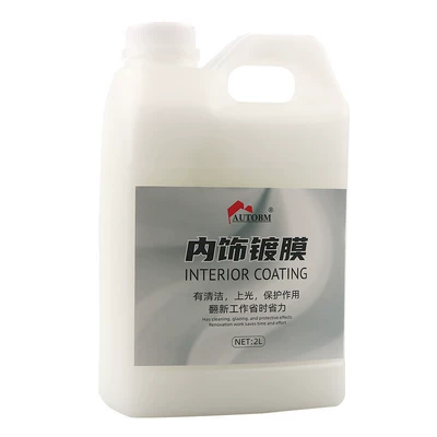 Car interior coating agent large barrel 2l leather seat instrument panel renovation agent polishing agent factory wholesale (Cleaning/curing agent) - 2l-interior-coating
