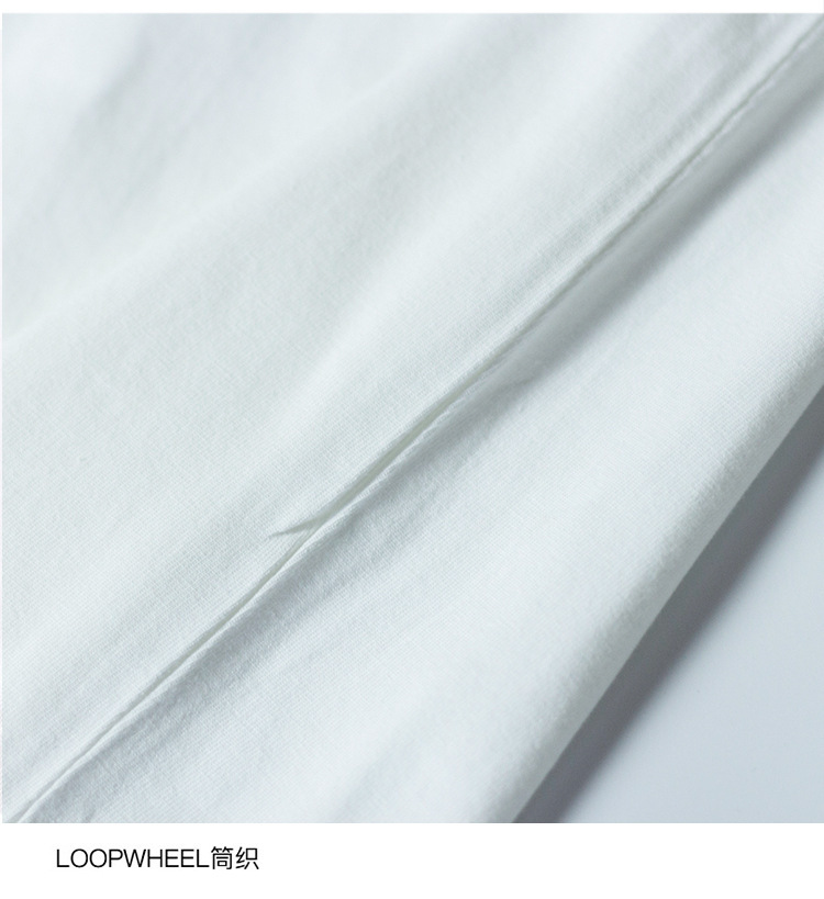 智贝详情图_12220g重磅长袖T恤男女纯色内搭叠穿秋季上衣