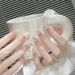 純粋な手作業の光線治療は甲の油絵の木槻の卸売りの完成品を身につけて繰り返しネイルアートのシールを使って取り外します。