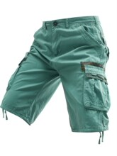 V 30996 Camouflage Multi-pocket Cargo Shorts �Բʶ�ڴ���װ