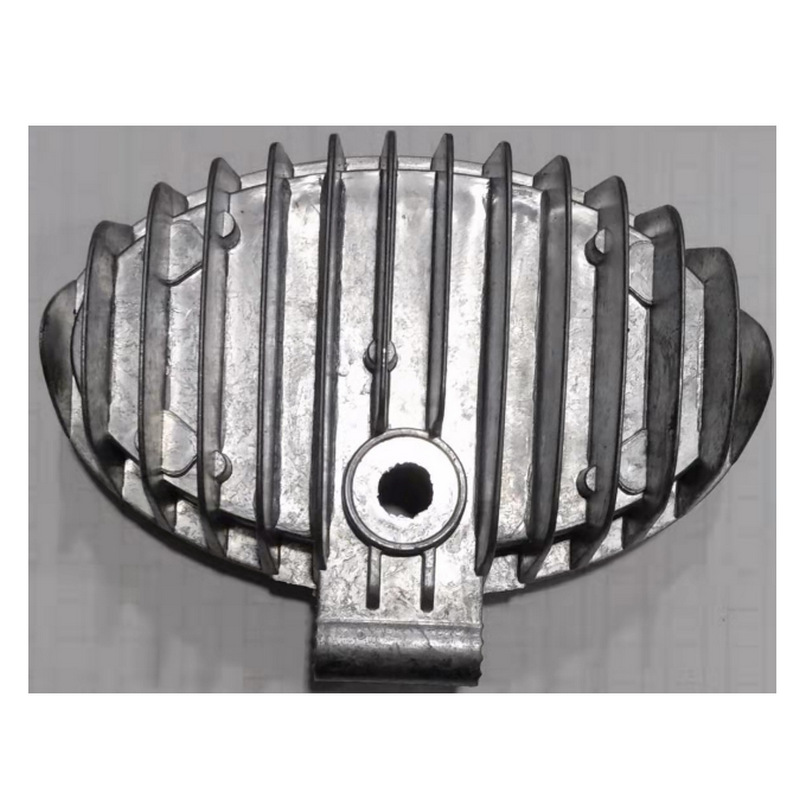 24W椭圆外壳模具制造生产车灯散热器铝合金压铸厂家来图来样定 制