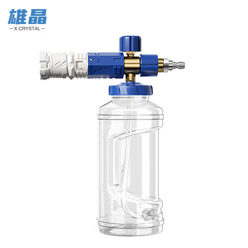 跨境1000ML家用清洗机台州壶高压水枪泡沫壶洗车专用泡沫壶pa壶