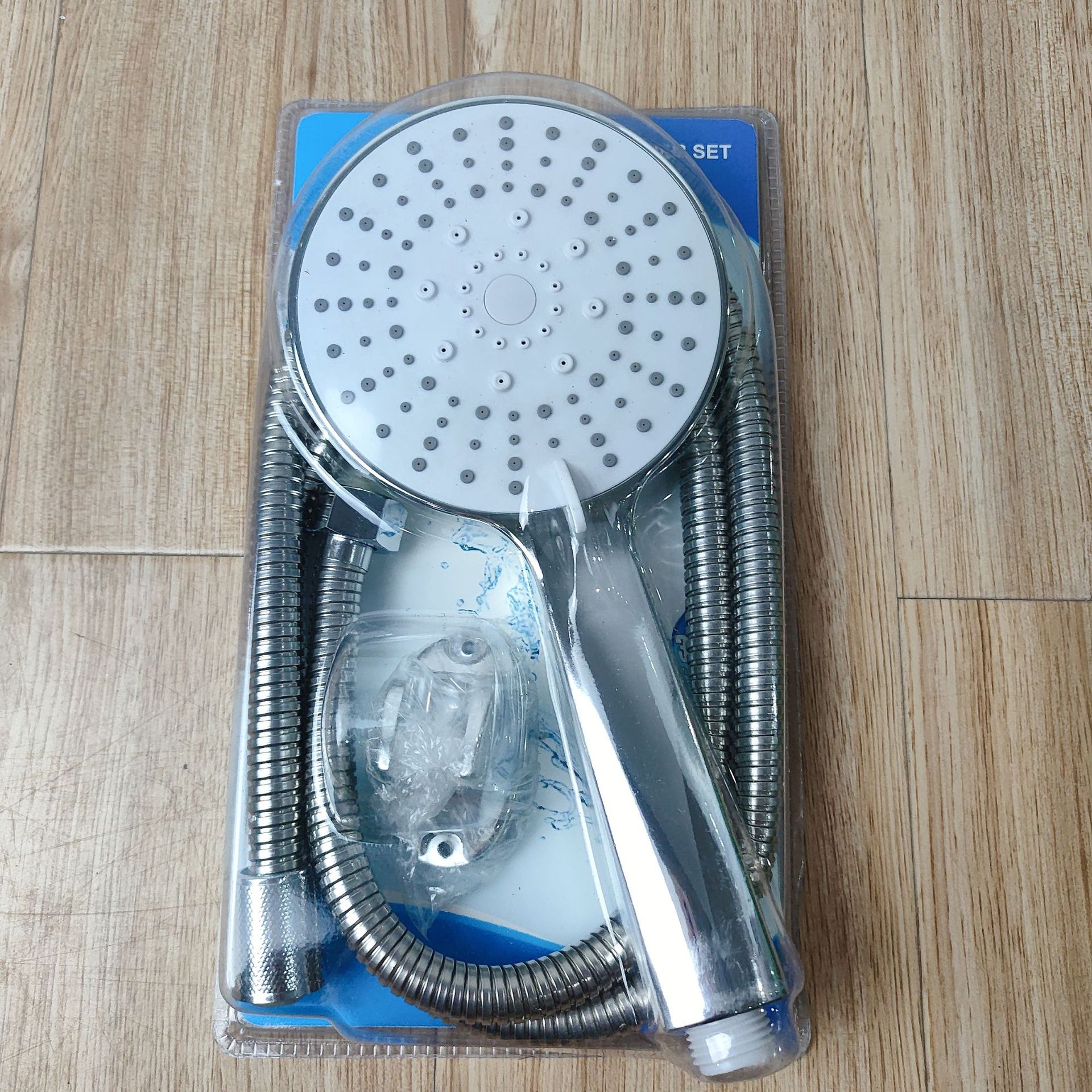 Comercio exterior al por mayor pequeño conjunto de ducha de tres piezas conjunto de ducha de tubo de ducha base conjunto de ducha