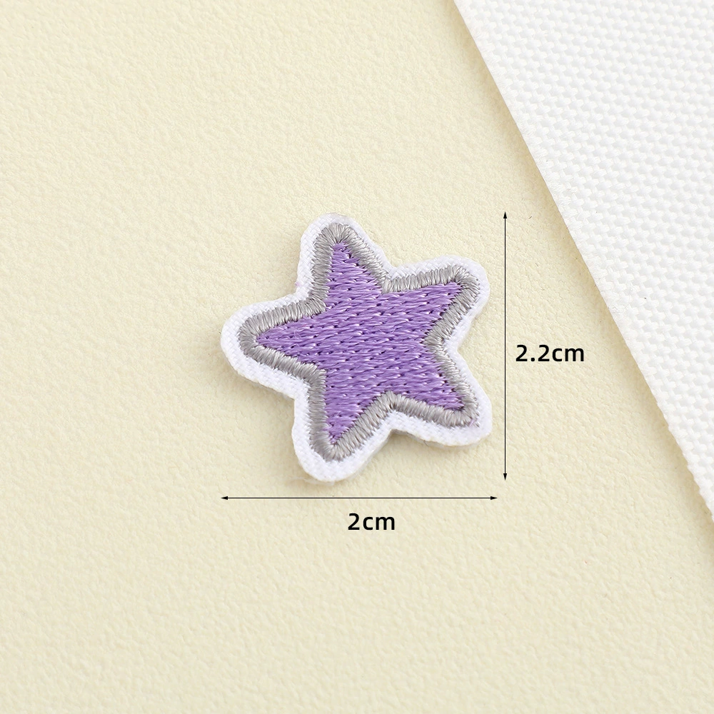 Cartoon machine embroidery embroidery cloth patch DIY handmade bag hole patch Clothes patch Towel cloth patch E18