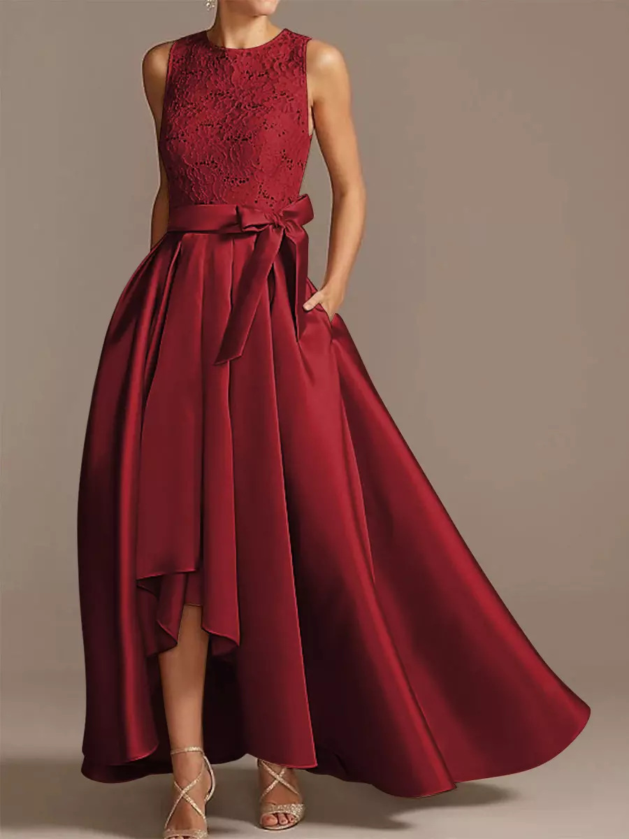 ​​"Versatile Lace Sleeveless Dress - Elegant Banquet & Everyday Wear In 12 Colors (XS-XXXL) | Floral Embroidery & Breathable Lining"​​_ecoleips.com