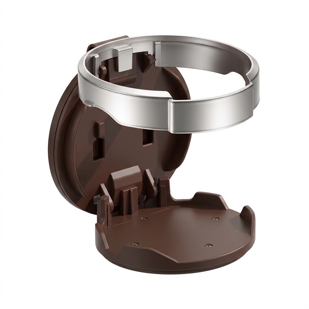 Car door cup holder, in-car storage organizer, foldable cup holder, multi-functional cup tray, fixed storage bracket, portable