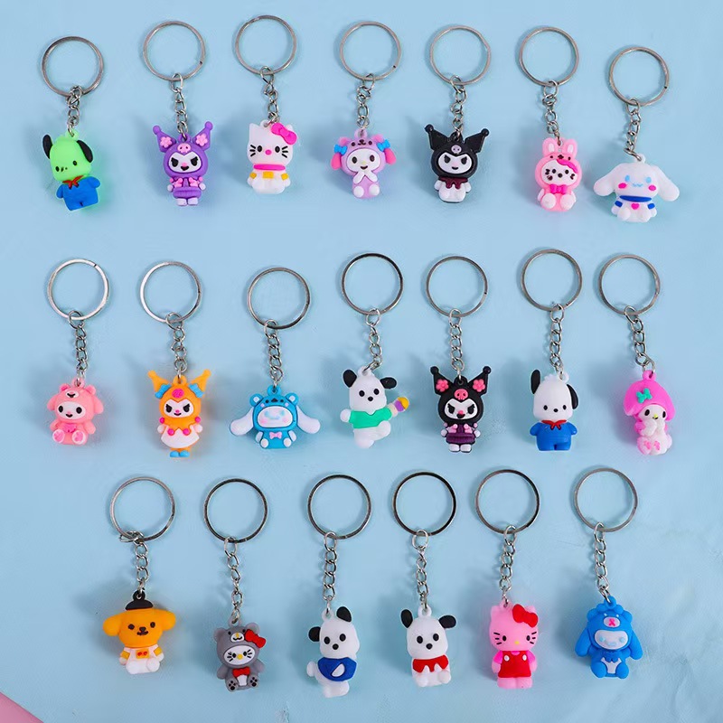 Caricatura Sanliou Jade Gui Dog Keychain Colgante accesorios lindos Keychain pequeños regalos al por mayor