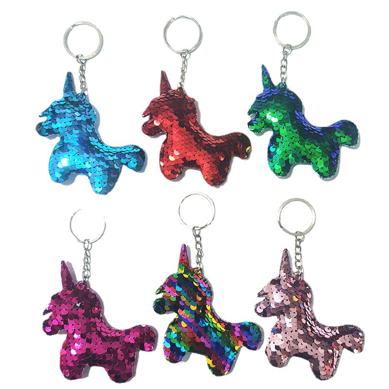 double-sided retroreflective cartoon keychain