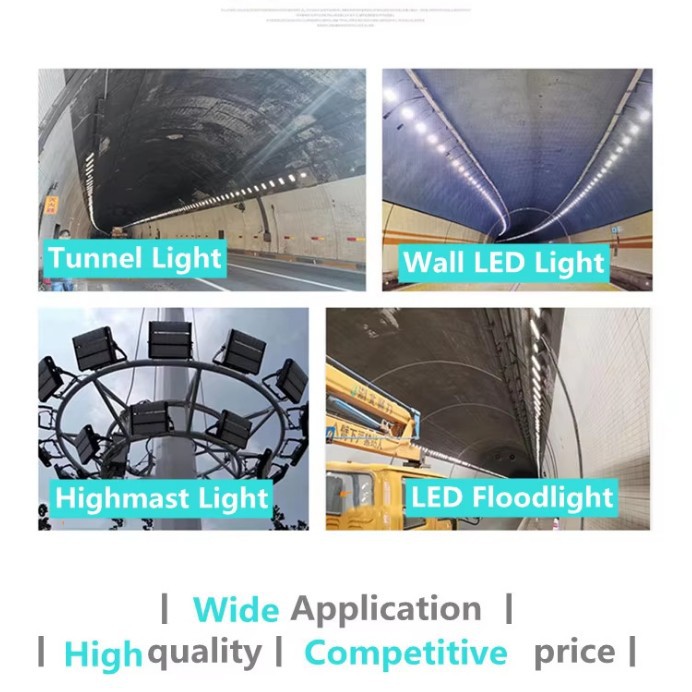 Una lámpara de campo de 400W led luz de palo alto foco de luz de proyección plaza de carretera al aire libre escuela campo de baloncesto luz marina