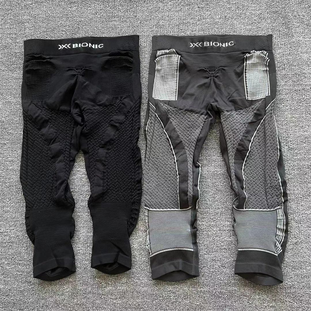 Укороченные штаны X-style могут усилить спортивную теплую впитывающую пот одежду для бега, езды на велосипеде, компрессионную одежду, мужскую и женскую высококачественную