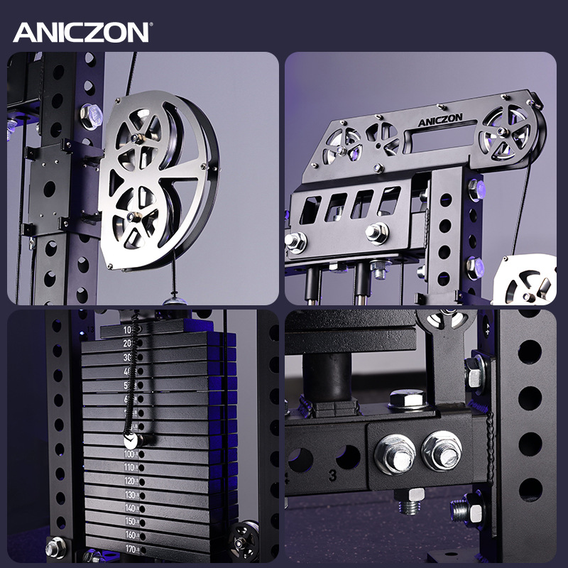 Unilateral pájaro pórtico multifuncional de alta posición desplegable pequeño entrenador de pájaro integrado equipo de ejercicios domésticos comerciales