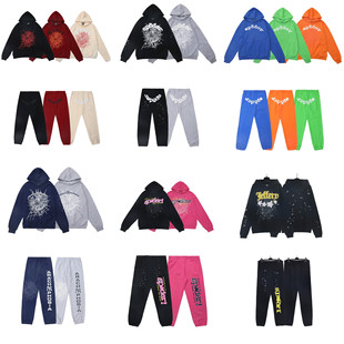 Sp5der�W������Young Thug�¿�l����ĸ555555��H�Bñ��Pink�l��