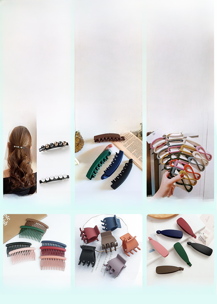 Fabrik direkt neue Koreanische version der U-förmigen clip matt styling friseur werkzeug feste rückseite der kopf haar gericht haar Artefakt_voghion.com