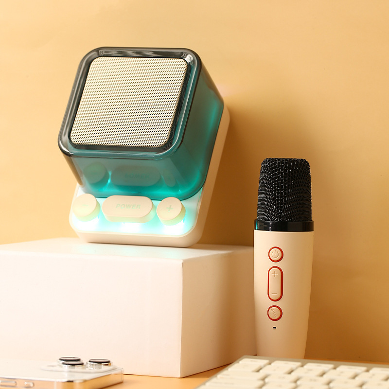 Bluetoothオーディオマイク付きスマート山水屋外高颜値華強北k歌一体のミニbluetooth小音|undefined