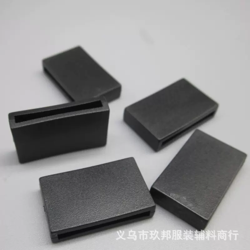 现货挂绳束口方扣 1.5CM 2.0 2.5CM扁方扣 手机织带工牌束口