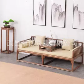 博古架;罗汉床;餐边柜