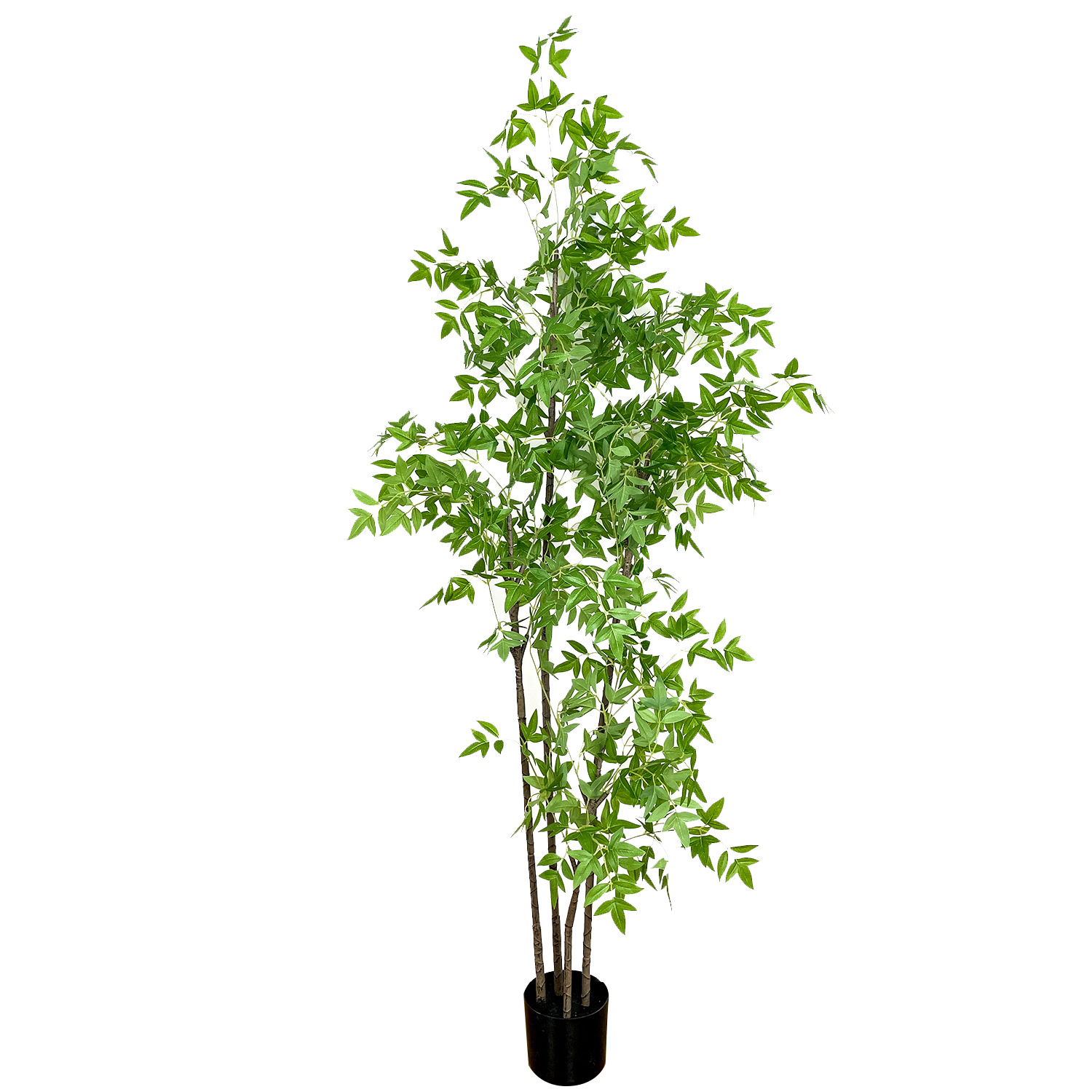 Simulación de bambú, decoración de interiores, mamparas de partición, bambú falso, muro de contención, paisajismo, decoración al aire libre, plantas de bambú en macetas, plantas verdes encriptadas