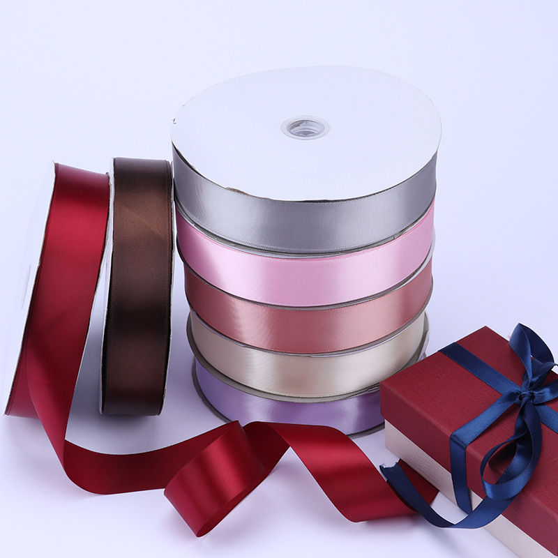 3cm cinta de poliéster arco diy cinta boda fresco ramo de la torta caja de regalo embalaje ropa accesorios color cinta de seda