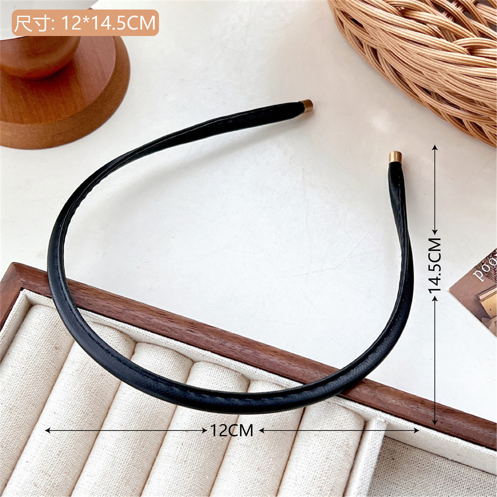 Cute tocado de bola pequeña banda de pelo animación imagen decoración de bola de pelo banda de pelo fotógrafo universal tarjeta de pelo bola