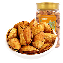 Yao Sheng Almond 500g Canned Peached Almonds Badam Dry Nuts New Year Snacks Wholesale