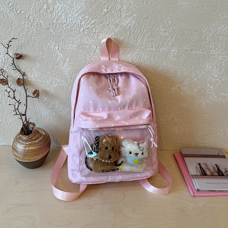 Nueva moda mochila de moda para mujeres fresca dulce gran capacidad de moda ocio para estudiantes de clase mochila simple