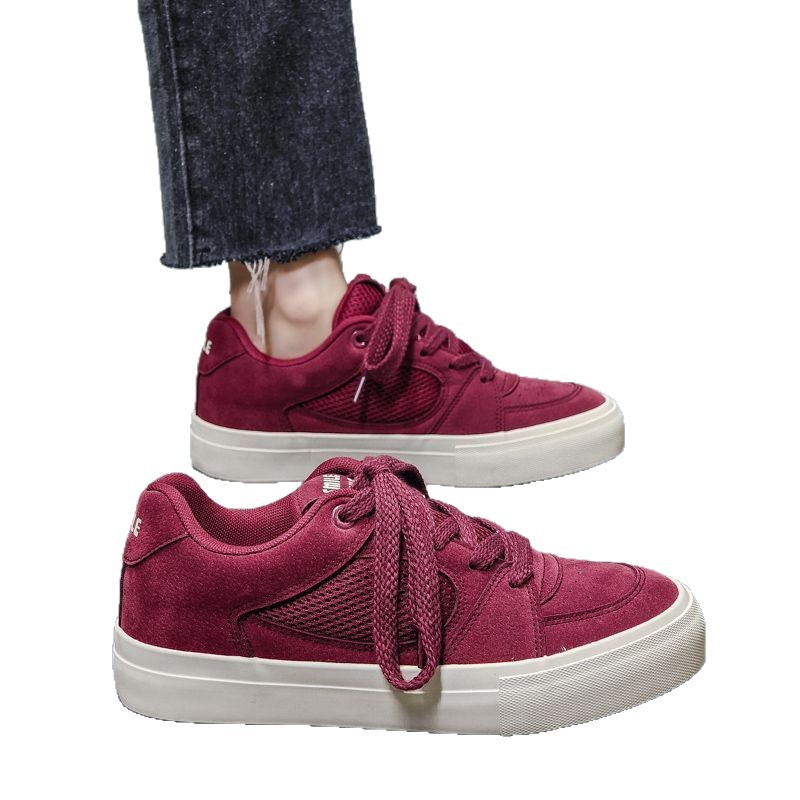 Zapatos de skate para hombres 2025 primavera nuevos zapatos de hombre zapatos deportivos casuales coreanos universal nicho popular zapatos de lona al por mayor transfronterizos