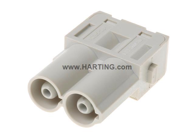 Harting Han-Modular 09140022642 2芯大电流 70A组合模块14-22mm