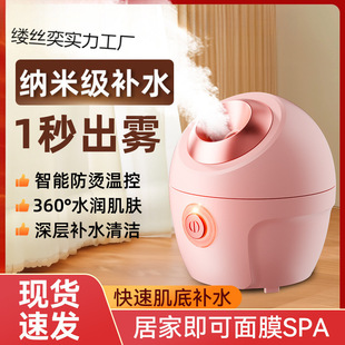 Hot Spray Facial Steamer Steam Machine Household Facial Hydration Artifact Nano Spray Opens Pores Humidifier Facial Steamer